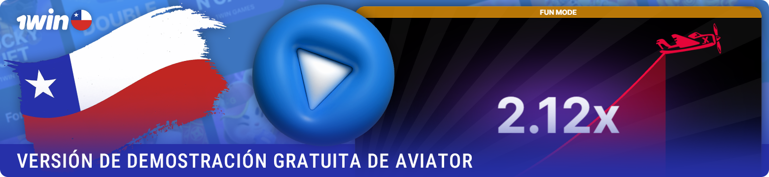 Modo demo gratuito para probar Aviator en 1win