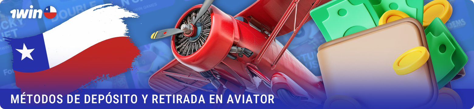 Opciones de pago y retiro para jugar a Aviator en Chile
