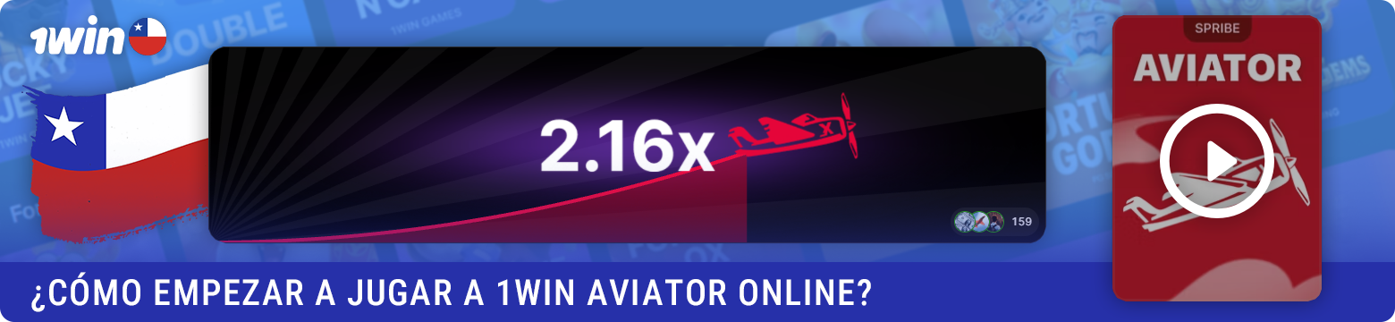 Guía para comenzar a jugar a Aviator en 1win en línea