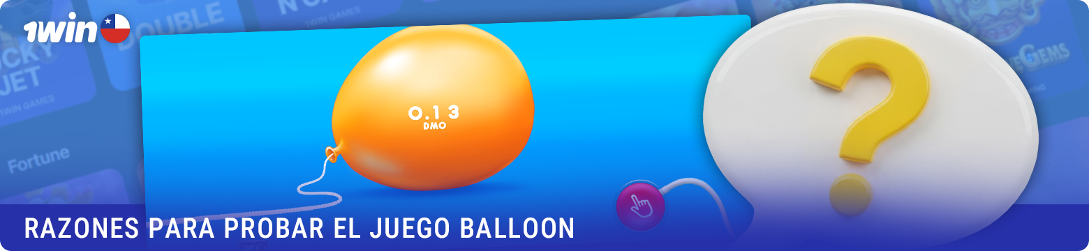 Ventajas y motivos para jugar a Balloon en 1win