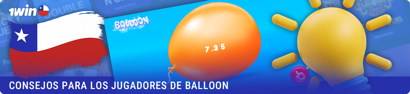 Recomendaciones y estrategias para jugar a 1win Balloon