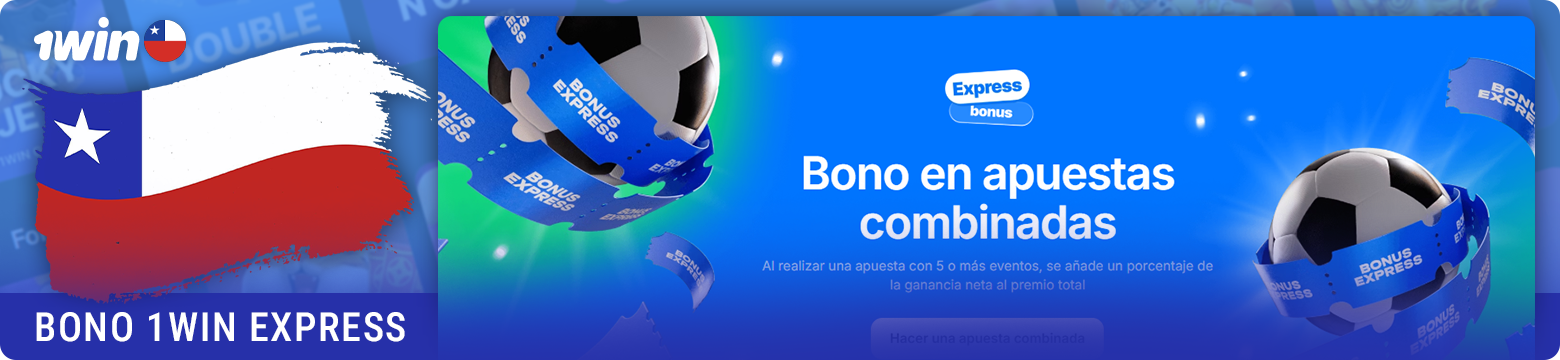 Multiplicador de ganancias para apuestas combinadas Express en 1win