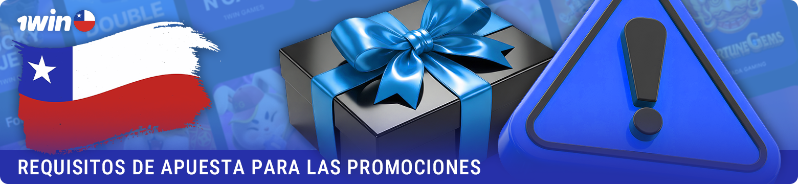 Condiciones de rollover y apuestas para los bonos de 1win