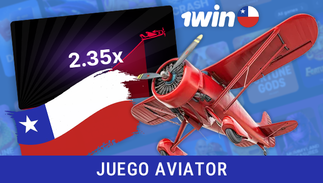Juego Aviator de 1win en Chile con dinero real