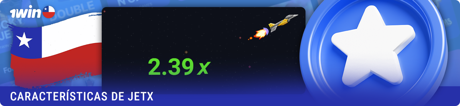 Principales funciones de JetX en 1win Online