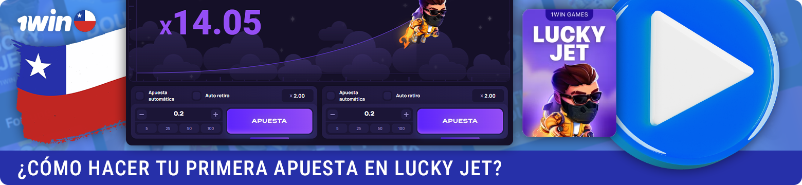 Guía para realizar tu primera apuesta en Lucky Jet