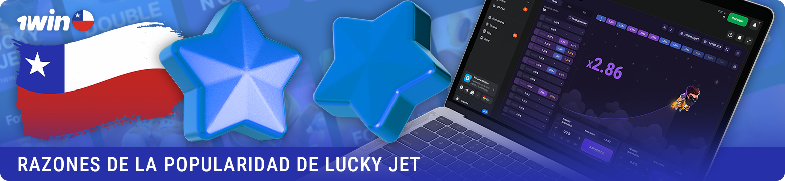 Ventajas y motivos del éxito de Lucky Jet 1win