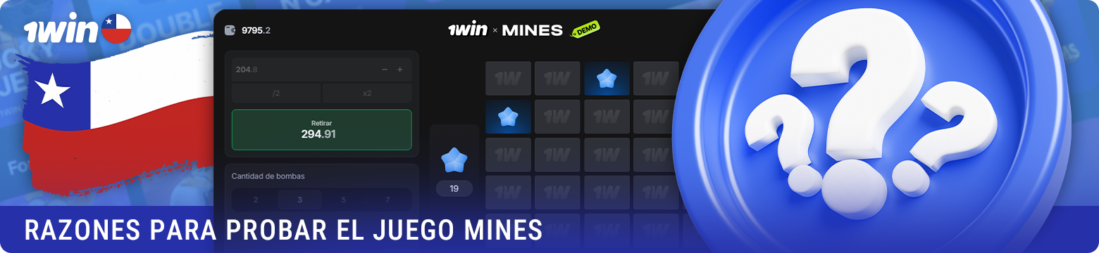 Principales ventajas y motivos para probar 1win Mines
