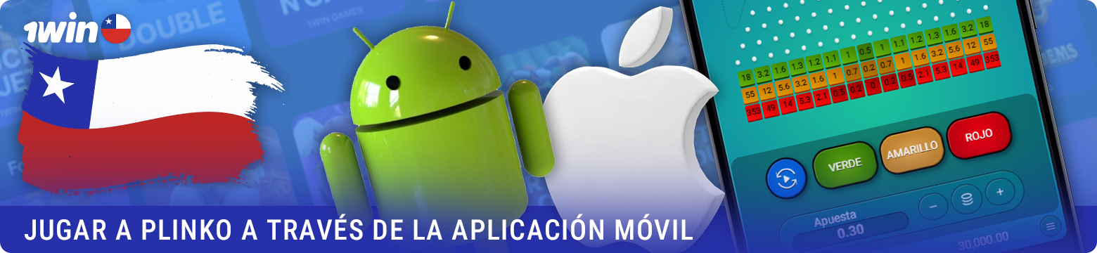 Uso e instalación de la app móvil para 1win Plinko