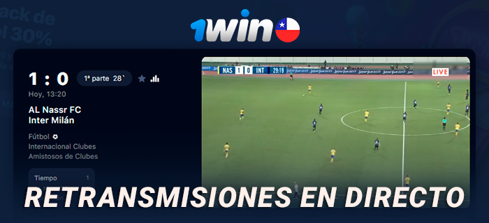 Ventajas de la retransmisión en línea de partidos deportivos en 1Win