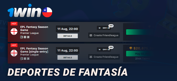 Apuesta en ligas de realidad virtual en 1Win