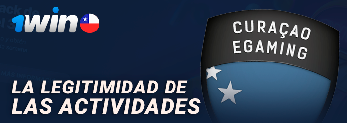 Licencia del sitio de apuestas 1Win Curacao