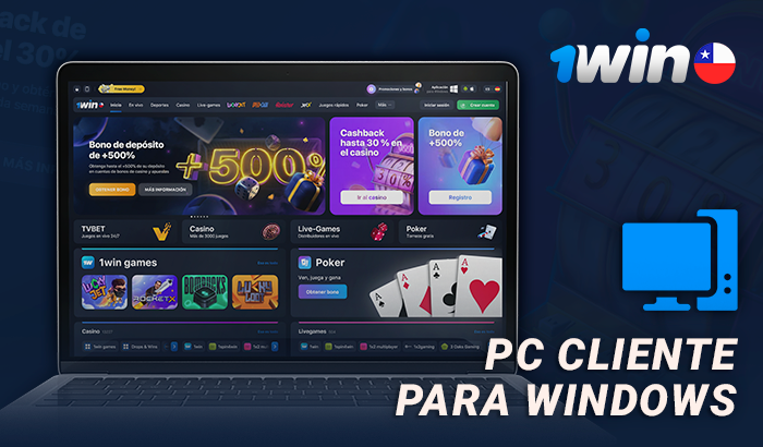 Jugar en el sitio web de 1Win por ordenador para jugadores de Chile