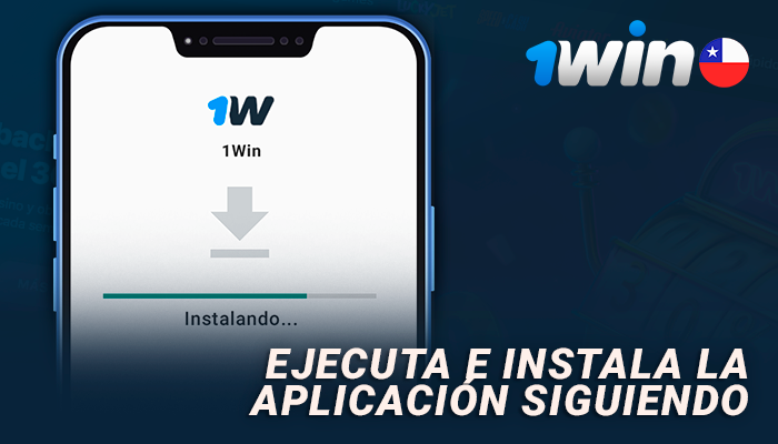 Proceso de instalación de la aplicación móvil 1win