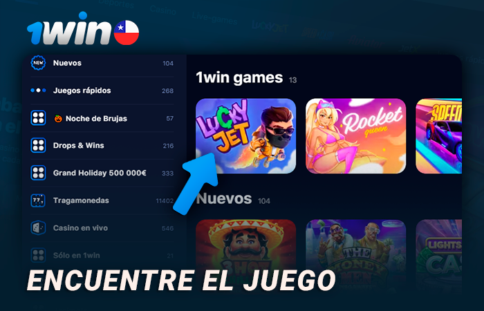 Elija Lucky Jet en el casino en línea 1Win